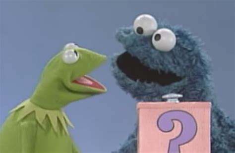 Sesame Streets Kermit And Cookie Monster Guess Whats Inside Mystery