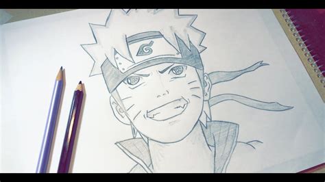 How To Draw Naruto Uzumaki Easy Tutorial Step By Step