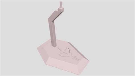 Custom Gunpla Stand Action Base Download Free 3d Model By Nateordie