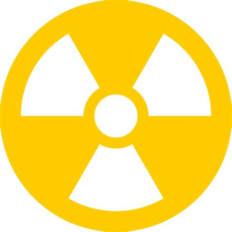 Clipart Radioactive Transparent Icon