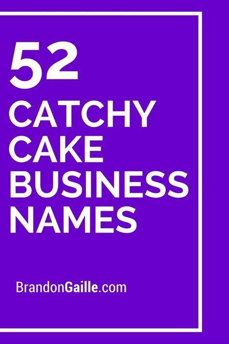 All you have to do is enter a keyword that is relevant to the core concept of your company, and click on generate names. 201 Cute and Catchy Cake Business Names | Cake business ...