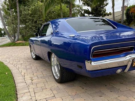 Black 1969 Dodge Charger Rt For Sale