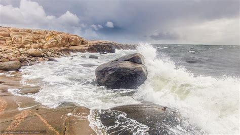Pobra Tapety Morze Brzeg Rocks Kamienie Darmowe Tapety Na Pulpit Rozdzielczoci X
