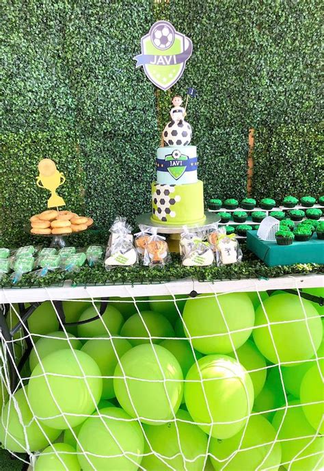 Karas Party Ideas Backyard Soccer Birthday Party Karas Party Ideas