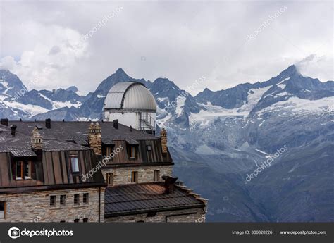 Observatory Gornergrat High Switzerland Alps Mountains Beaufitul View
