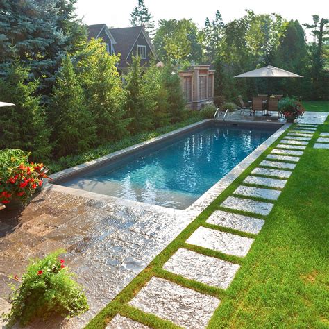 Backyard Landscaping Ideas With Inground Pool Landscaping Ideas