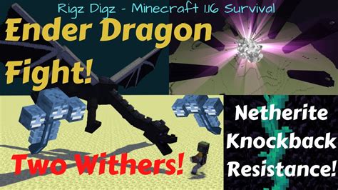 Netherite is a new resource added to minecraft in the 1.16 nether update and is used to craft the most powerful tools, weapons, and armor in the game. Minecraft 1.16: Dragon Fight w/ Netherite Armor Knockback ...