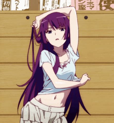 Bakemonogatari Gifs Find Share On Giphy Hot Sex Picture