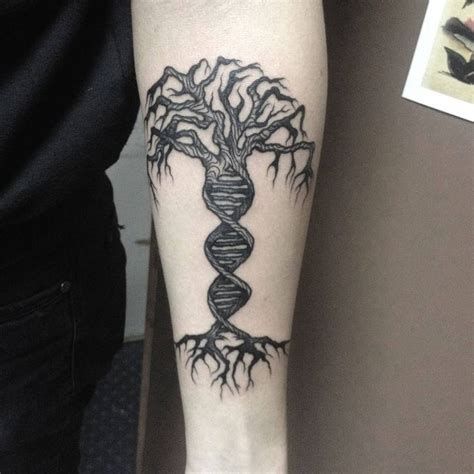 Tree Dna Tree Tattoo Tattoos Dna Tattoo