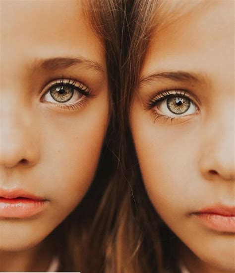 People Say 7 Year Old Sisters Are The Most Beautiful Twins In The