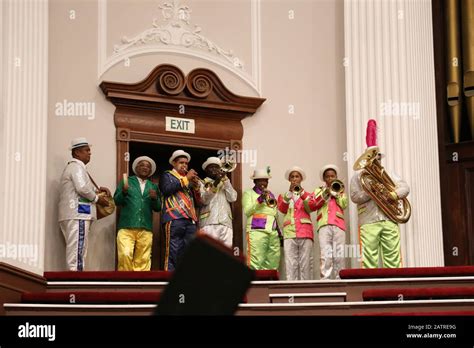 Cape Malay Minstrels Performing City Hall Darling Street Cape Town