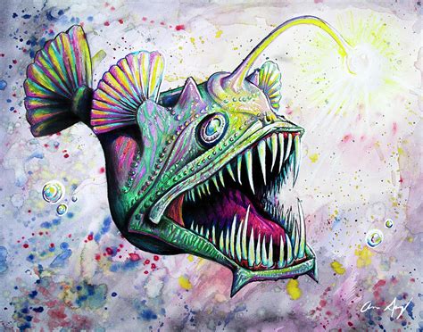 Angler Fish Illustration