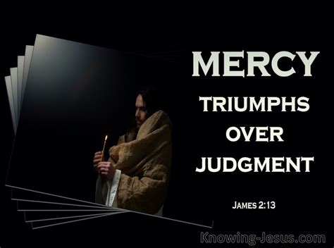 James 213 Mercy Triumphs Over Judgment Gray