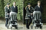 Jimmy Carr, 47, and girlfriend Karoline Copping, 46, seen pushing a ...