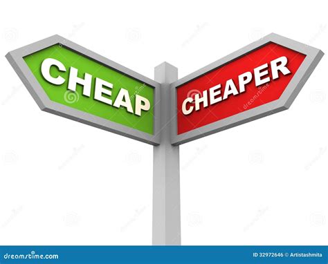 Cheap Cheaper Stock Illustration Illustration Of Road 32972646