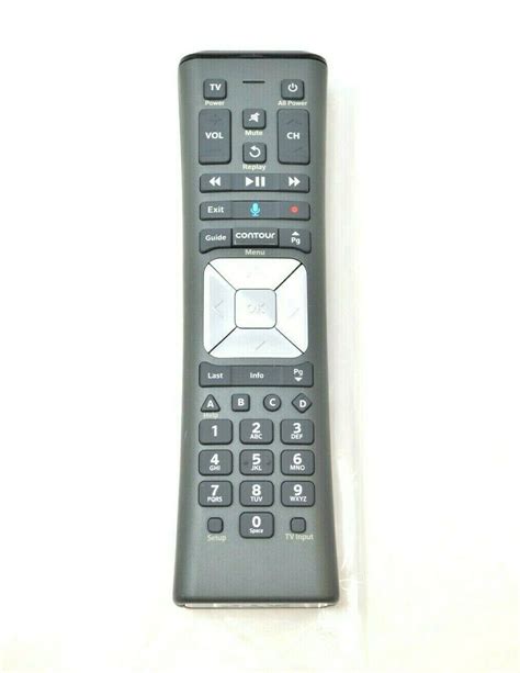 How To Set Up Cox Remote To Tv - *USED* COX CONTOUR 2 XR11 PREMIUM VOICE ACTIVATE CABLE TV REMOTE