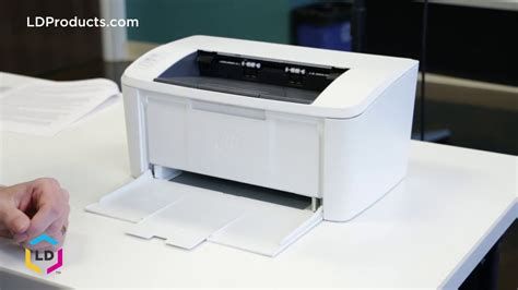 Der hp laserjet pro m12w ist ein kompakter schwarzweiß laserdrucker, der nur wenig platz im büro oder zuhause einnimmt. How to Check the Toner Levels on a HP LaserJet M15w Printer - YouTube