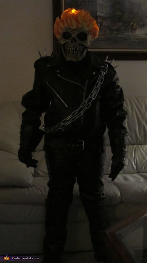 Ghost Rider Diy Halloween Costume Photo 38