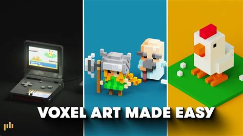How To Create 3d Voxel Art With Magicavoxel Youtube
