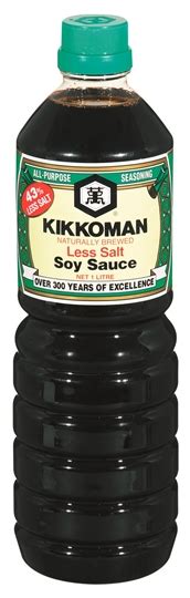 Cfs Home Kikkoman Low Salt Soya Sauce Bottle 1l