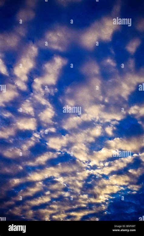 Cloudy Skies Late Afternoon Stock Photo Alamy