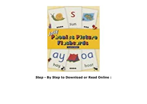 Pdf Jolly Phonics Picture Flashcards In Print Letters File