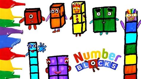 82 Numberblock 5 Coloring Pages Inactive Zone