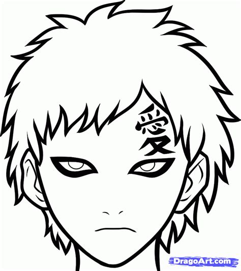 Anime Characters Drawing Naruto