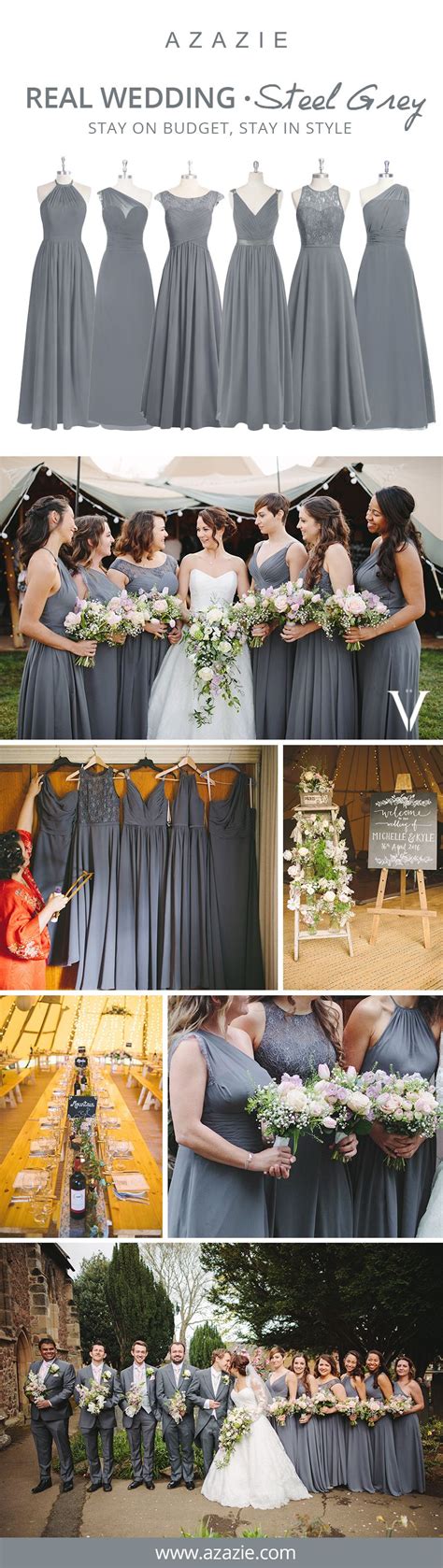 Looking For The Perfect Color For Your Bridesmaids This Fall Steel