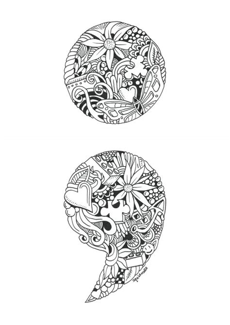 Feel free to print and color from the best 39+ health related coloring pages at getcolorings.com. Reference Squidoodle art | Semicolon project, Coloring ...