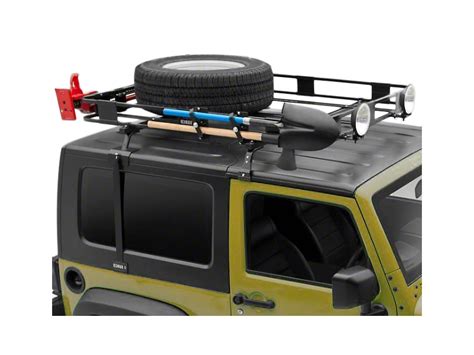 Surco Jeep Wrangler Safari Removeable Hard Top Rack W Basket J100861