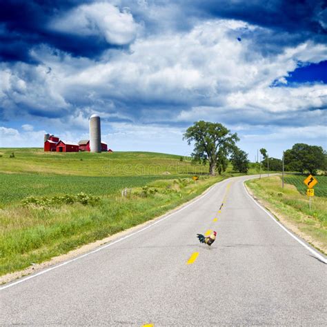 American Country Road Stock Image Image Of Landscape 25475065
