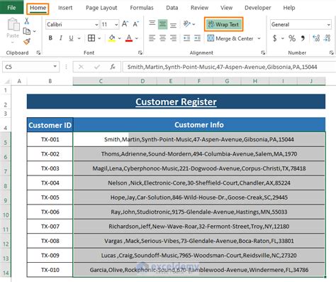 How To Wrap Text Across Multiple Cells Without Merging In Excel
