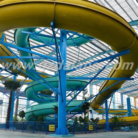 China Open Body Spiral Water Slide Dl 51904 China Water Slide And
