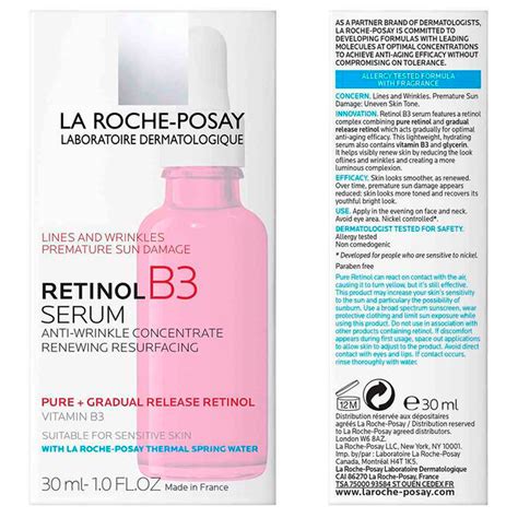 La Roche Posay Pure Retinol Face Serum With Vitamin B Spa Body Center