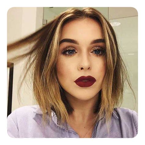 Thanks to conrad's blunt cut bob hairstyle, flipping her hair over to one side gives it an. 110 Edgy and Vibrant Blunt Cut Bob Hairstyles of The Season!