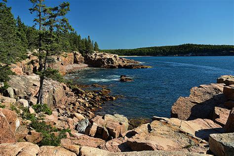 Rocky Maine Shoreline Photograph By Stephen Path Fine Art America