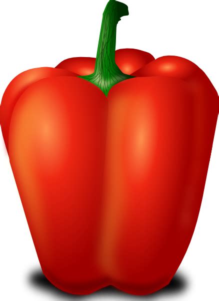 Red Pepper Clip Art At Vector Clip Art Online