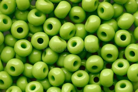 Green Beads Assortment Stock Photo Image Of Traditional 129211716