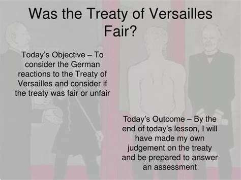 Ppt Was The Treaty Of Versailles Fair Powerpoint Presentation Free