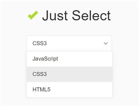 Bare Bones Select Dropdown Replacement Jquery Justselect Free Jquery Plugins