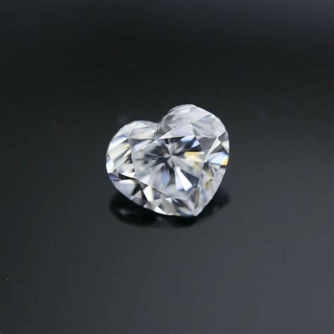 0.57 carat, F+ Diamond, Heart Shape, (VS) Clarity, SKU 10016