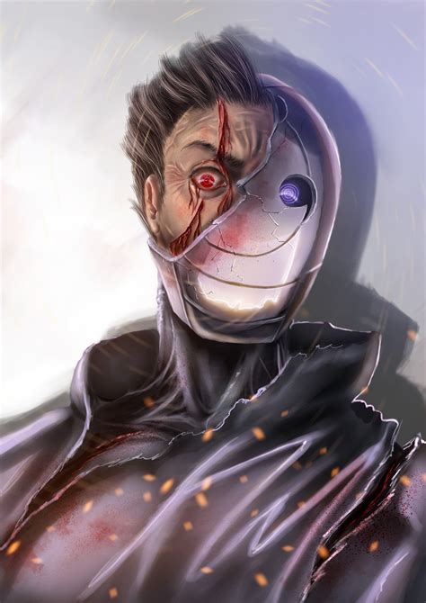 Blood Naruto Shippuden Akatsuki Sharingan Tobi Uchiha