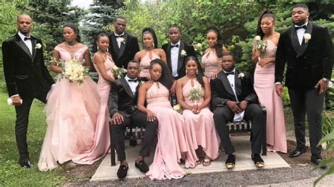 Black Wedding Moment Of The Day This Bridal Partys Group Dance Moves