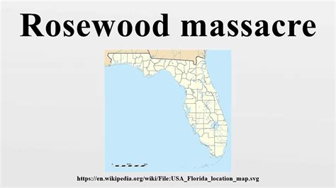 Rosewood Massacre Youtube