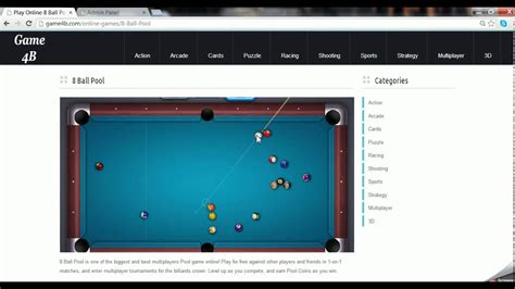 Enter the pool shop and customize your game with. How to play 8 ball pool online game - YouTube
