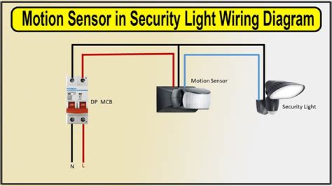 How To Make Motion Sensor In Security Light Wiring Diagram Motion