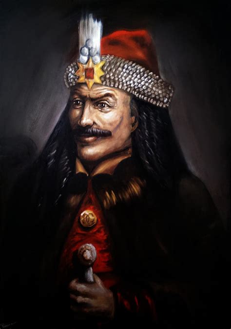 Vlad The Impaler Original Oil Pianting By Ovidiuprotopopescu On Deviantart
