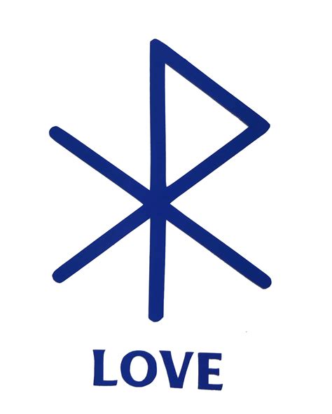 Viking Rune For Love