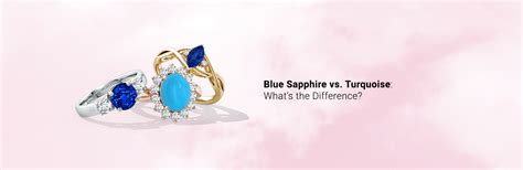 Blue Sapphire Vs Turquoise Whats The Difference